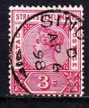 AS24 - Straits settlments - Anne 1895/02 - Yvert n 66 - Reine Victoria