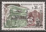  france - n 1589  obliter - 1969