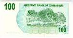 **   ZIMBABWE     100  dollars   2006   p-42    UNC   **