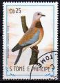 SAO TOME ET PRINCIPE N 791 o Y&T 1989 Oiseaux (Stignatopelia senegalensis thom)