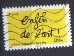  timbre FRANCE  2011 - Les timbres de Ben - Enfin de l'art