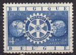 BELGIQUE N 954 o Y&T 1954 Centenaire du Rotary International (carte de l'Europe
