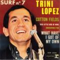 EP 45 RPM (7")  Trini Lopez   "  Cotton fields  "
