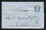 Rare lettre de Tébessa ( Algérie 1867 ) pour Constantine - Cachet GC 5071