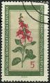 Alemania (RDA) 1960.- Flores Medicinales. Y&T 471. Scott 494. Michel 757.