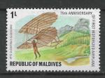 MALDIVES - 1978 - Yt n 684 - N* - Aviation ; Otto Lilienthal