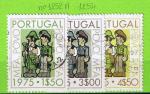 PORTUGAL YT SERIE COMPLETE N1252 A 1254 OBLIT