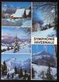 CPM  Rhne Alpes  Symphonie Hivernale  Multi-vues