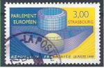 1998 FRANCE 3206 oblitr, cachet rond, europe