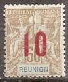 runion - n 78  neuf/ch - 1912 