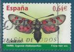 Espagne N4181 Papillon - Zygne cendre oblitr