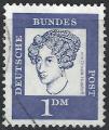 Allemagne - 1961/64 - Yt n 233 - Ob - Annette von Droste Hulshoff