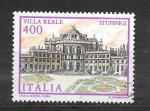 ITALIA Y&T n° 1632 U. n° 1703 Turistica, Villa Reale, Stupinigi 1984 USATO 