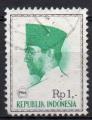 INDONSIE N 465 o Y&T 1966- 1967 Prsident Sukarno