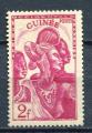 Timbre Colonies Franaises GUINEE 1938  Neuf ** N 142  Y&T  