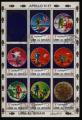 **  UMM - AL - QIWAIN     Apollo   11 - 17  (Bloc 8 timbres  1973)   **