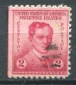 Timbre des PHILIPPINES Adm. Amricaine 1935 Obl N 247 non dentel  G Y&T