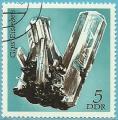 Alemania (RDA) 1972.- Minerales. Y&T 1427. Scott 1354. Michel 1737.