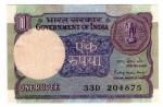 **   INDE     1  rupee   1984   p-78Aa    UNC   **