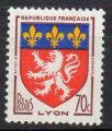 FRANCE N 1181 ** Y&T 1958 Armoirie de villes Lyon