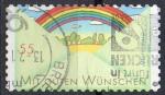 ALLEMAGNE FEDERALE N 2673 o Y&T 2011 Timbre message meilleurs voeux