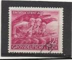 ALLEMAGNE EMPIRE  ANNEE 1945  Y.T N°824 OBLI