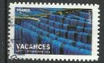 France 2007; Y&T n 4042 (aa 123); lettre 20g, Echeveaux teints bleu, vacances
