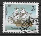 HONGRIE - 1988 - Yt n 3167 - Ob - Voiliers : Mayflower