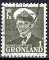 EUDK - Groenland - 1950 - Yvert n 19 - Roi Frdric IX
