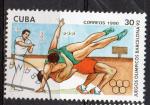 CUBA N 3012 o Y&T 1990 Jeux Olympiques 1992 (Lutte)