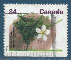Canada N1227a Arbres fruitiers - Prunier oblitr (dentel sur 3 cts)