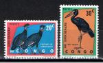 Congo / 1963 / Protection des oiseaux / YT n 482 & 483 **