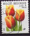 Belgique : Y.T. 2876A  - Tulipes (mis en carnet) - oblitr - anne 2000