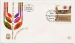Enveloppe FDC 1er jour n 451T(Yvert) Israel 1971 - Emeq