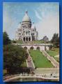 CP 75 Paris - Basilique Sacr-Coeur - Escalier et terrasses (crite 1964)