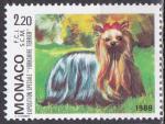 MONACO N 1676 de 1989 neuf** "le yorkshire-terrier"
