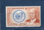 Timbre Sierra Leone Neuf / 1961 / Y&T N198.