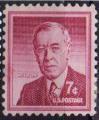 É-U.A/U.S.A. 1956 - Woodrow Wilson, 28ème/th President - YT 601 / Sc 1040 °