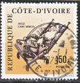 COTE D'IVOIRE N 401 de 1976 oblitr   