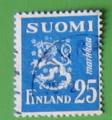Finlande 1952 - Nr 386 - Lion Hraldique (obl)
