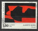 France 1992; Y&T n 2780; 5,00F tableu d'Alberto Burri