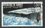 Djibouti 1986; Y&T n PA 232; 200F conqute spaciale