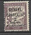 Guyane -1925 - YT TT n  11 *