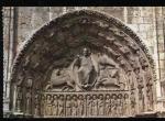 CPM neuve 28 CHARTRES La Cathdrale Christ du Tympan central du portail Royal
