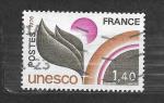 FRANCIA YT n 52 service,  Unesco - anno 1976 -   