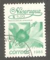 Nicaragua - Scott 1521  flower / fleur