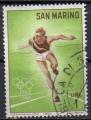 SAINT MARIN N 615 o Y&T 1964 Jeux Olympiques de Tokyo (course  pied)