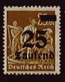Allemagne Deutches Reich 1922 - Y&T 179 - oblitr - moissonneuse 
