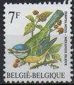 BELGIQUE N 2261 * Y&T 1987 Oiseau (Msange bleue)
