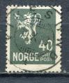 Timbre NORVEGE 1926 / 1929  Obl N 121  Y&T  Armoiries